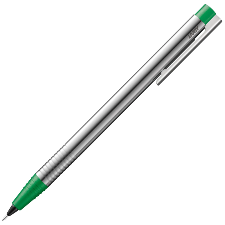 Creion Mecanic 0.5 Logo Stainless Steel Green, Lamy
