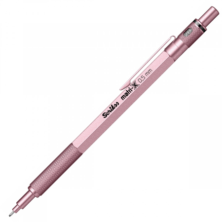 Scrikss - Creion Mecanic 0.5 Matri-X Metallic Light Pink, Scrikss