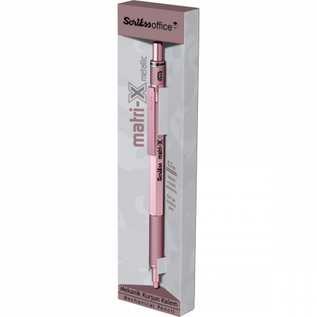 Creion Mecanic 0.7 Matri-X Metallic Light Pink, Scrikss [3]