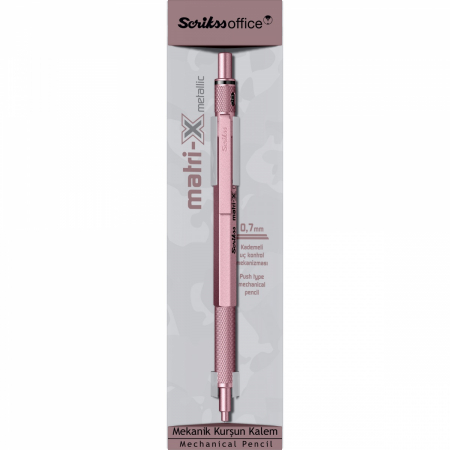 Creion Mecanic 0.7 Matri-X Metallic Light Pink, Scrikss [1]