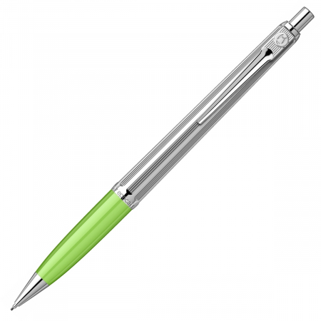 Ballograf - Creion Mecanic 0.7 Epoca Chrome Neon Green CT, Ballograf