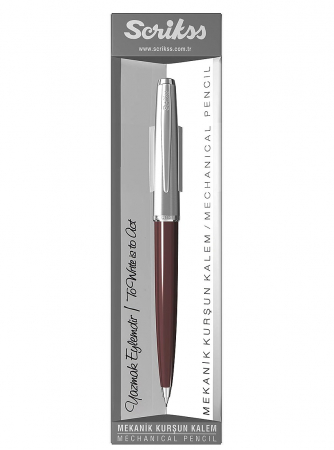 Creion Mecanic 0.7 Metropolis 78 Burgundy Chrome CT, Scrikss [1]