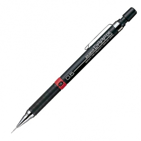Desen Tehnic - Creion mecanic 0.5 mm Drafix, Zebra
