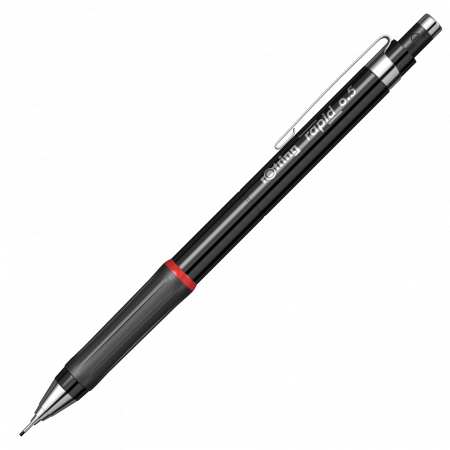 Rotring - Creion Mecanic 0.5 Black Rapid Rotring