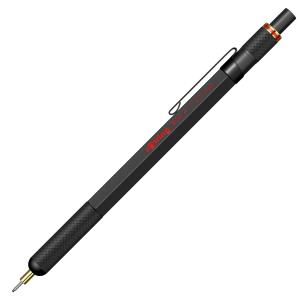 Rotring - Creion Mecanic 0.7 Seria 800+ Black, Rotring