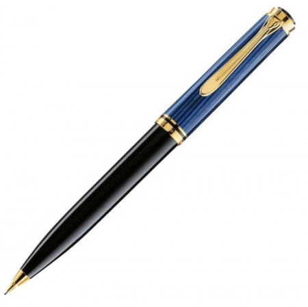 Creion Mecanic 0.7 Souveran D600 Black-Blue Pelikan [0]