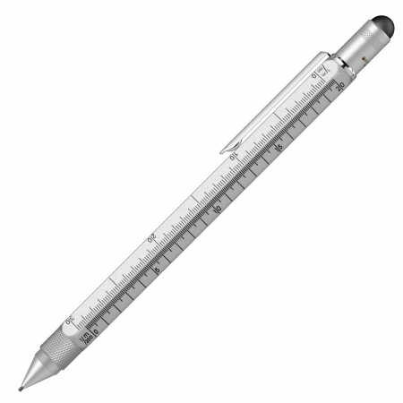 Touch Pens - Creion Mecanic 0.9mm Stylus Tool Pen Silver, Monteverde USA 