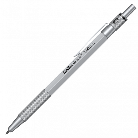 Creioane Mecanice Desen - CREION MECANIC 2.0 GRAPH-X SATIN CHROME CT SCRIKSS