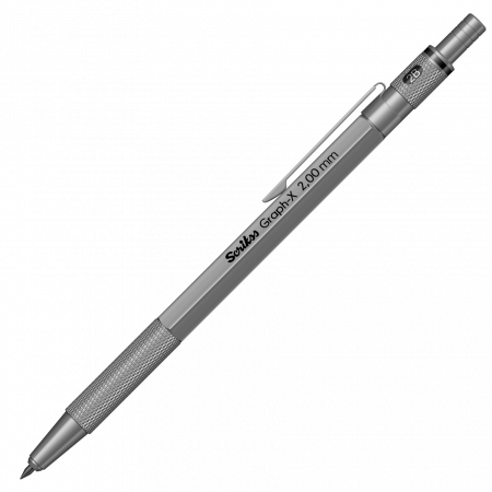 Creioane Mecanice Desen - CREION MECANIC 2.0 GRAPH-X SATIN GREY CT SCRIKSS