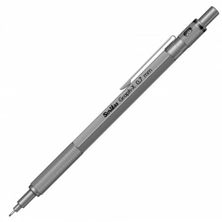 CREION MECANIC 0.7 GRAPH-X SATIN GREY CT SCRIKSS