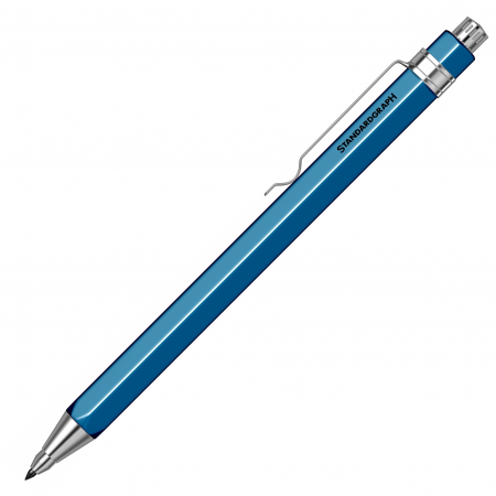 Creioane Mecanice - Creion mecanic 2.0 mm StandardGraph Miniclip Blue CT