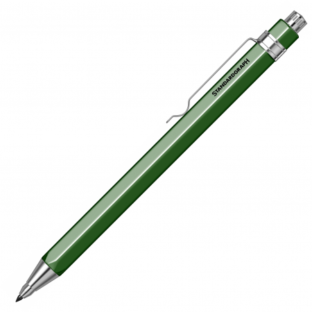 Creion mecanic 2.0 mm StandardGraph Miniclip Green CT [2]