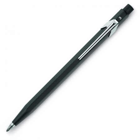 Creioane Mecanice - Creion mecanic Fixpencil Classic Grip 3.0 Black Caran d´Ache