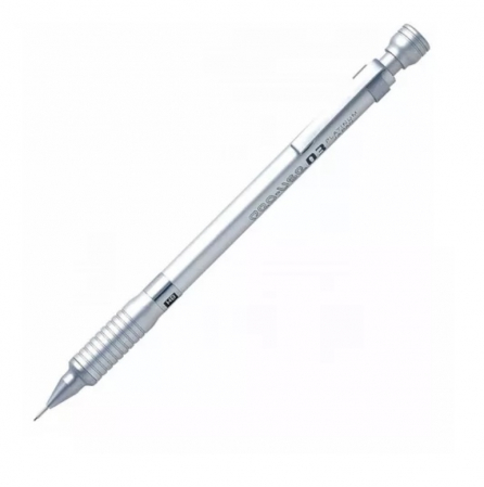 Creioane Mecanice Desen - Creion Mecanic Pro Use Aluminiu 0.3mm, Platinum