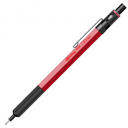 Nou! - Creion Mecanic 0.5 Red Rotring 500