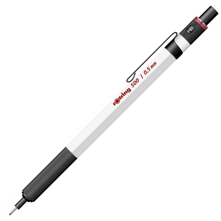 Creion Mecanic Rotring 500, 0.5 White, Rotring