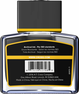 Calimara Cerneala Blue Black Permanent 62.50ml, Cross [1]