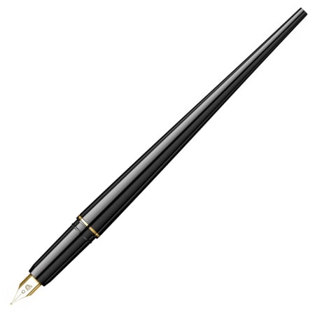 Desk Pen 0.2 EF Black, Platinum [2]