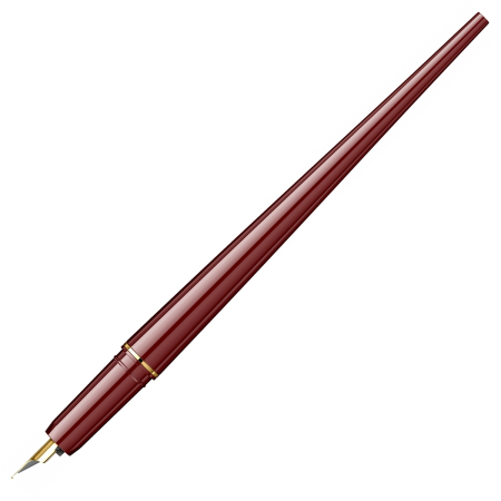 Desk Pen Red 02 EF, Platinum [4]