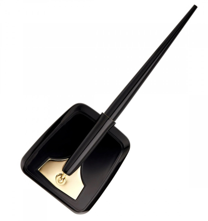 Desk Pen Stand Black, Platinum [6]