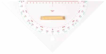 Instrumente Geometrie - Echer Navigatie Maritima Maner si scala 32.5 cm, Aristo