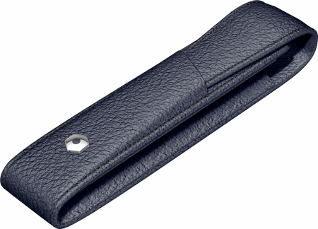 Etui Leather Single cu clapa Navy Caran d'Ache [7]