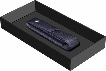 Etui Leather Single cu clapa Navy Caran d'Ache [8]