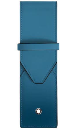 Nou! - Etui Meisterstück 2-Pen Pouch Sfumato Smoky Blue, Montblanc