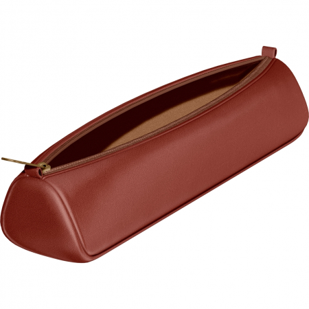 Etui Piele Combo cu fermoar Age Bag Trapezoid Brown, Clairefontaine [2]