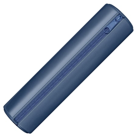 Instrumente de scris - Etui Piele Combo cu fermoar Age Bag Trapezoid Blue, Clairefontaine