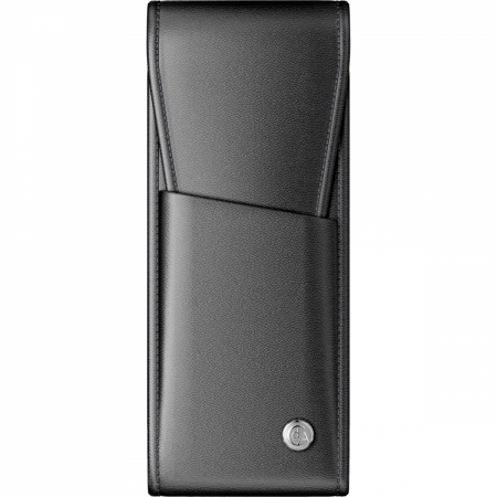 Etuiuri - Etui Piele Crest Black, 3 Instrumente, Caran d'Ache