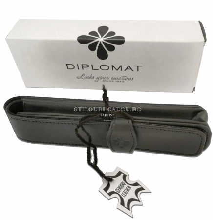 Etui Piele pt 1 Instrument de Scris Logo, Diplomat [1]