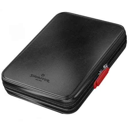 Etuiuri - Etui Mapa Piele Sheaffer Zip Case Pen Black 24 piese, Sheaffer