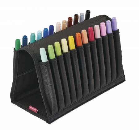 Etui Textil Sensebag Negru pt 24 Instrumente de Scris [1]