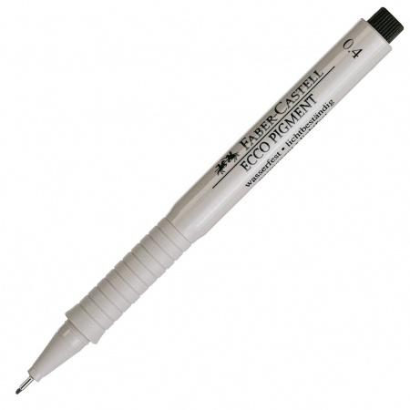 Linere - Liner Eco Pigment Negru 0.4 mm Faber-Castell