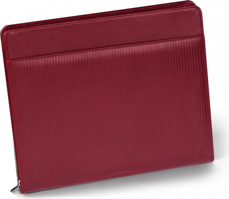 Accesorii Birou - Mapa piele conference cu Notes A4 Burgundy, Princ Leather