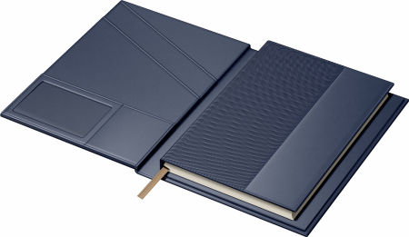 Mapa Piele cu agenda B5 Blue Navy, Princ [6]