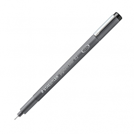 Marker PIGMENT Liner 0.2 mm Negru Staedtler [1]