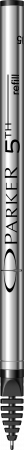 Mine Fineliner - Mina 5th Element Black - Fin Parker