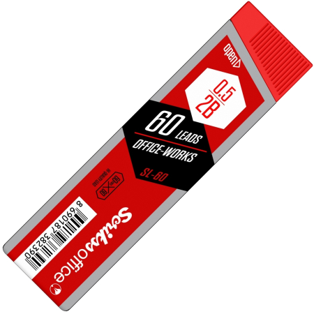 Mine Creion Mecanic - Mina Grafit Creion 0.5 mm 60 Buc, Scrikss