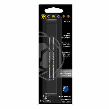Consumabile Cross - Set 2 buc Mina Pix Mini Multipen Blue, Cross