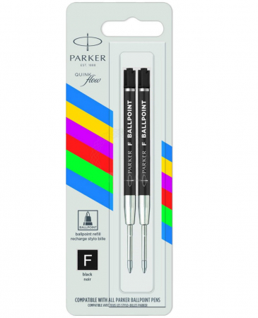 Consumabile Parker - Mina Pix Parker PVV Black, Set 2 buc