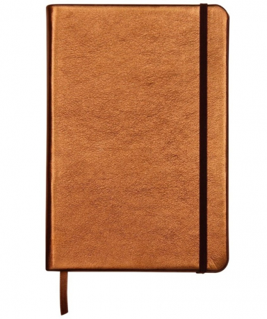Clairefontaine - Notebook Hard cover din piele Cuirise, A5 Brown, Clairefontaine