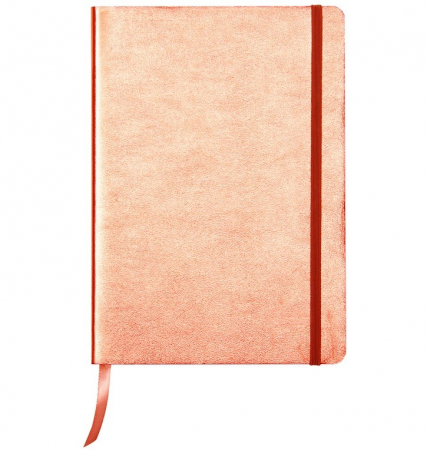 Clairefontaine - Notebook Soft cover din piele Cuirise, A5 Copper, Clairefontaine