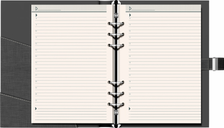 Organizator A5, 6 inele Trend Elegance Precision (5 variante culori coperti) [2]