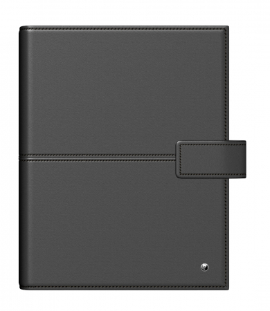 Organizatoare - Organizator A5 Piele Soft Black, Scrikss