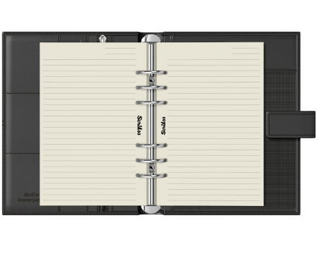 Organizator A5 Piele Soft Black, Scrikss [1]