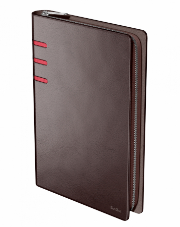 Mapa Conferinta Oxford cu Agenda A5 Premium Brown, Scrikss [4]