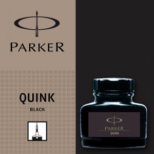Calimara Cerneala Parker Negru 57.50 ml Permanent Quink [1]
