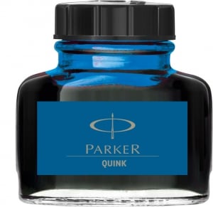 Calimara Cerneala Parker Albastru 57.50 ml Lavabil Quink [0]